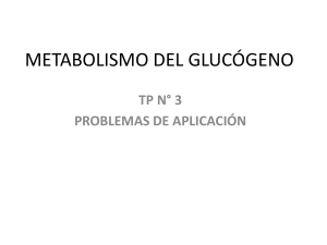 metabolismo del glucógeno