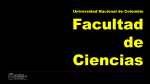 Diapositiva 1 - Sede Bogotá - Universidad Nacional de Colombia