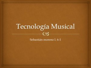 Tecnología Musical