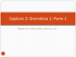 Capítulo 2: Gramática 1