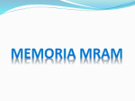 Las memorias MRAM (Magnetic Random Access