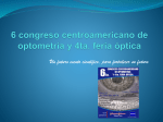 6 congreso centroamericano de optometria y 4ta. feria optica