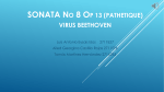 Sonata NO 8 Op 13 (Pathetique) Virus BEETHOVEN
