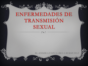 ENFERMEDADES DE TRANSMISIÓN SEXUAL