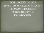 EVALUACION DE LOS ASPECTOS SOCIALES, ETICOS Y