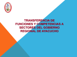 Presentación de PowerPoint - Gobierno Regional de Ayacucho