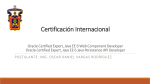 Oracle Certified Expert, Java EE 6 Web Component Developer