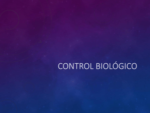 Control Biologico - Colegio Los Aromos