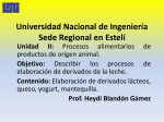 Universidad Nacional de Ingeniería Sede Regional en Estelí Unidad II
