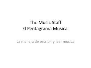 The Music Staff