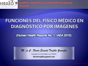 El rol del Físico Médico en Radiodiagnóstico