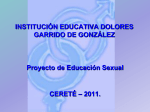Educación Sexual - Red de Educadores de Ética y Valores de