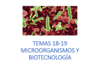 Temas 16-17 microorganismos y biotecnología