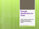 Energía Geotérmica en Chile - U