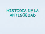 HISTORIA DE LA ANTIGÜEDAD