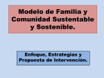 Modelo de familia y comunidad sustentable y