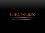 El nacionalismo - 6thgrade