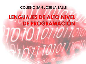 lenguaje alto programacion