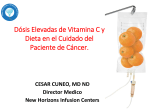 Vitamina C Y Cancer - Centro de Terapia Intravenosa