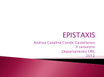 epistaxis - clasemedicina