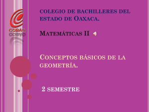 conceptos de geometria - Academia de matematicas