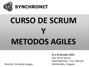 Curso SYMA - dia 1b - SCRUM Vision General