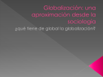 Globalización: una aproximación desde la sociología