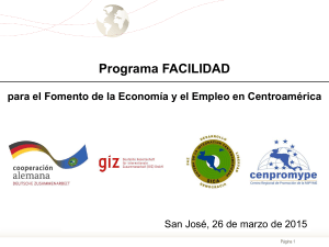 Facilidad para el Fomento de la Economía y el Empleo en