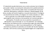 Tratamiento El tratamiento puede demorarse una a varias semanas