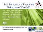 SQLServerFuenteDeDatosOffice365
