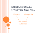 Introducción a la Geometría Analítica