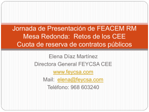 JORNADA FEACEM RM -10nov2016- Retos para los CEE