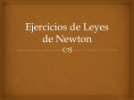 Ejercicios de Leyes de Newton