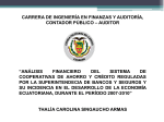las cooperativas de ahorro y crédito en el marco