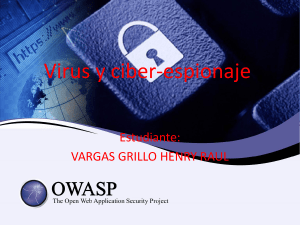 Virus y ciber-espionaje