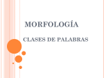 morfología - IES Gabriela Mistral