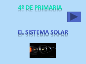 El sistema solar.4ºprimaria