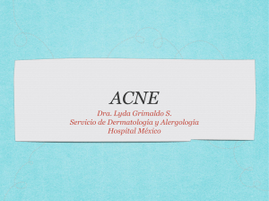 ACNE - medicina