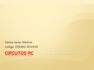Circuitos RC y RLC