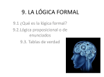 9. la lógica formal