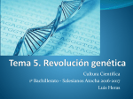 Tema 5 - Revolución genética - AulaBach