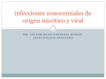 Manejo antimicótico y antiviral de las infecciones nosocomiales
