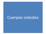 Cuerpos celestes