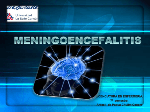 meningoencefalitis - Enfermería De LaSalle