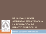 evaluación de impacto territorial