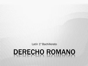 Derecho romano - latinlatinlatin