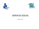 servicio social - UPN