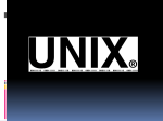 Sistema Operativo UNIX