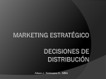 Decisiones de Distribución - Marketing-Estrategico-UCC