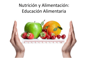 Nutrición y Alimentación